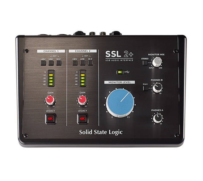 Solid State Logic SSL 2+, USB Zvuková karta