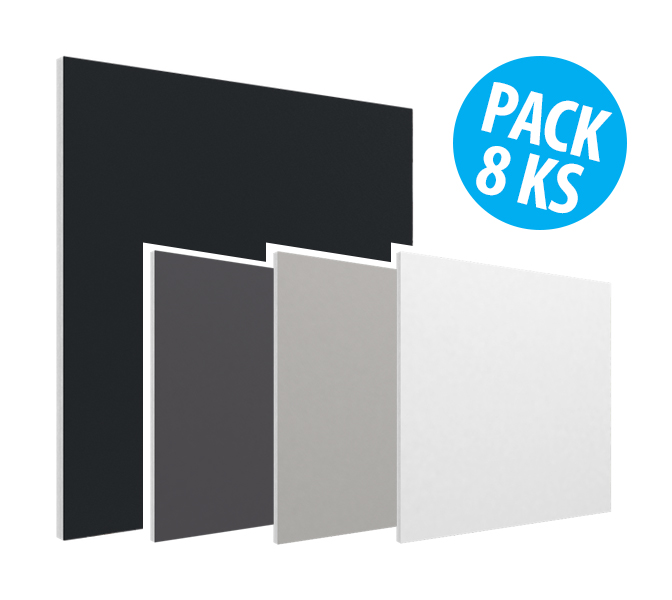 Vicoustic Flat Panel VMT - Solid Grey Colors, pack 8ks