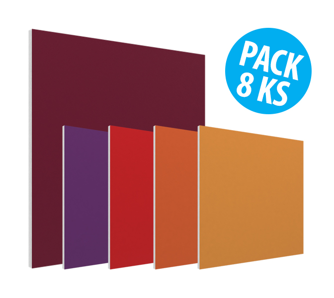 Vicoustic Flat Panel VMT - Solid Sunset Colors, pack 8ks