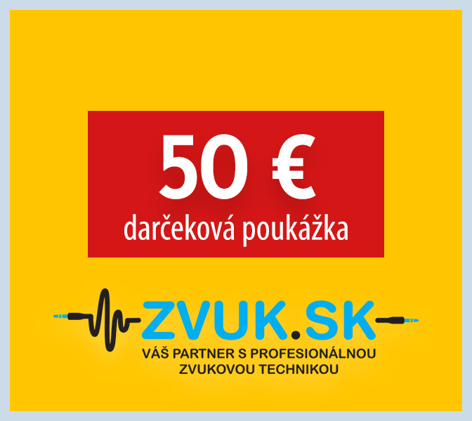 Darčeková poukážka 50 €