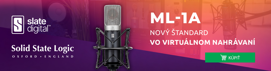 nový SSL mikrofón Slate ML-1A