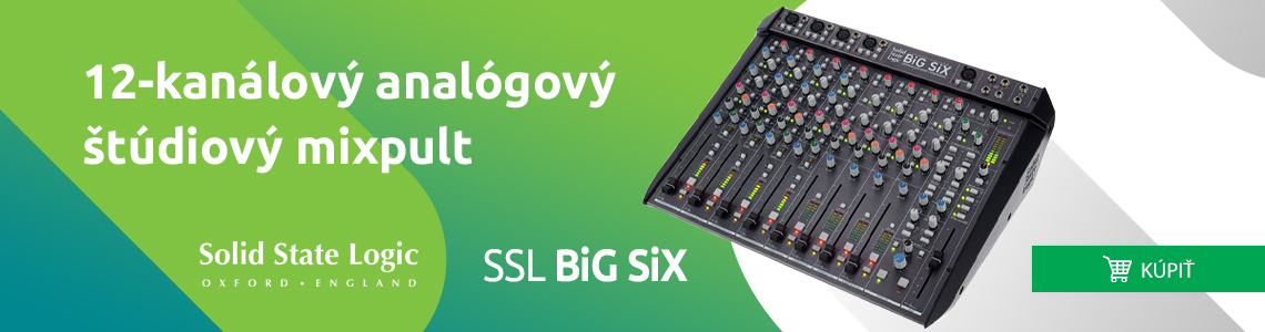 analógový štúdiový mixpult SSL BiG SiX
