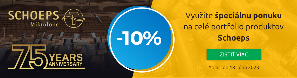 Schoeps 10% zľava